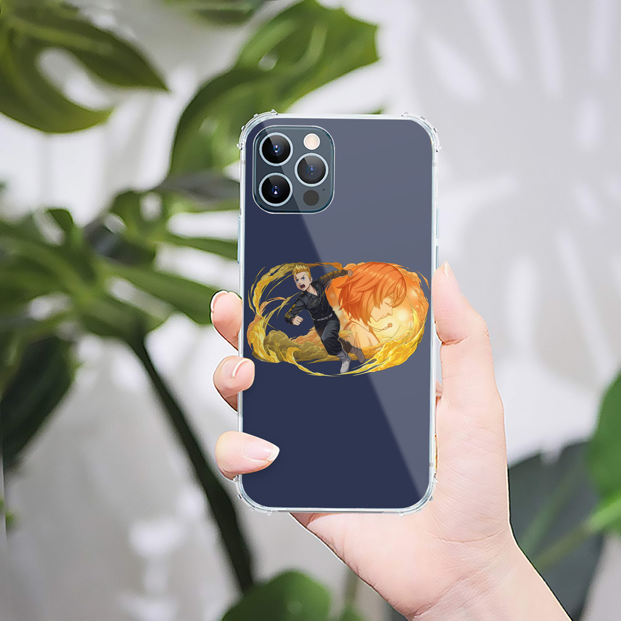 （画像用） 東京リベンジャーズ Tokyo Revengers 【iPhone 12シリーズ対応】透明スマホケース（クリアソフトケース）